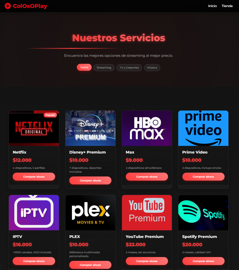 Landing Básica Profesional