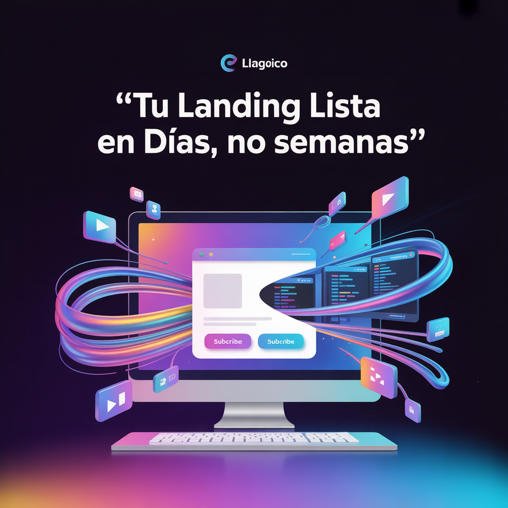 Ejemplo de landing page profesional